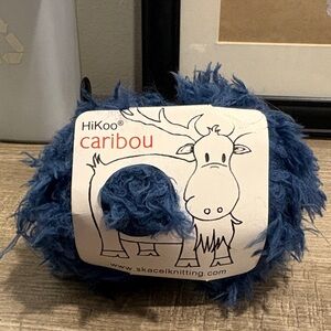 HiKoo Caribou BLUE JEAN Yarn,100% Nylon,93 Yards,NEW